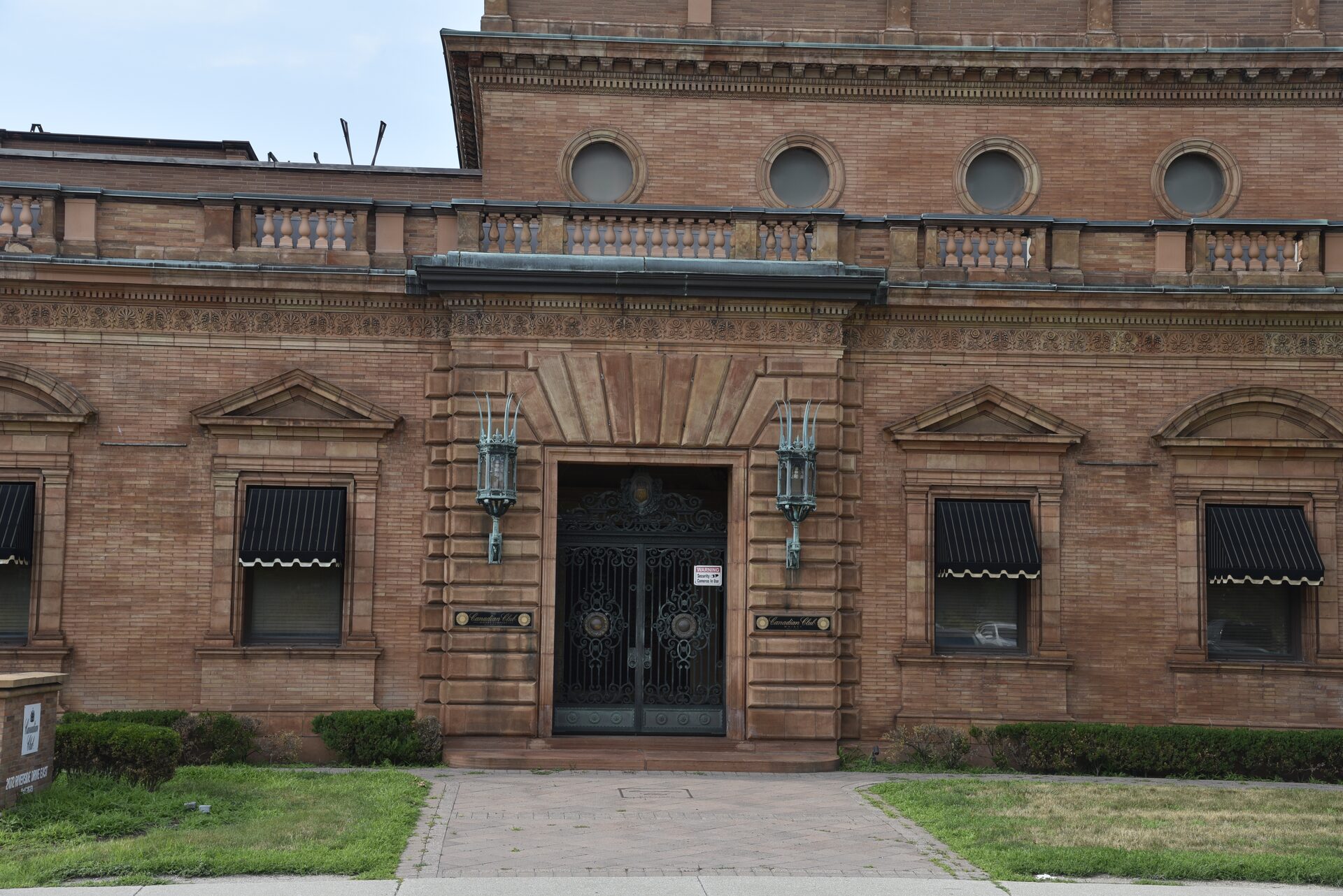 The historic Canadian Club (Hiram Walker) building in Walkerville, Windsor